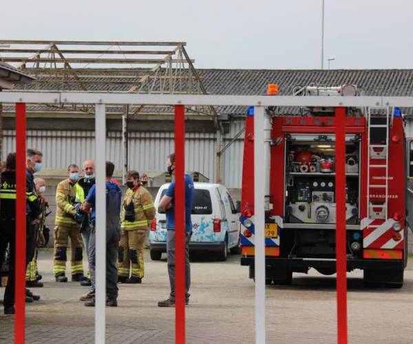 Medewerker gewond bij brand Doetinchem